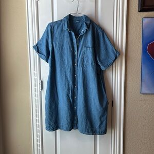 Old Navy Blue Denim Mini Dress